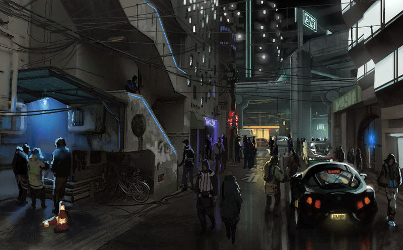 Illustration for article titled The Most Beautiful Art Based on William Gibson's Neuromancer
